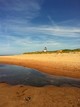 Barachois in front of Covehead lighthouse