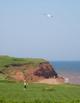 Kite flying in Burton, PEI.